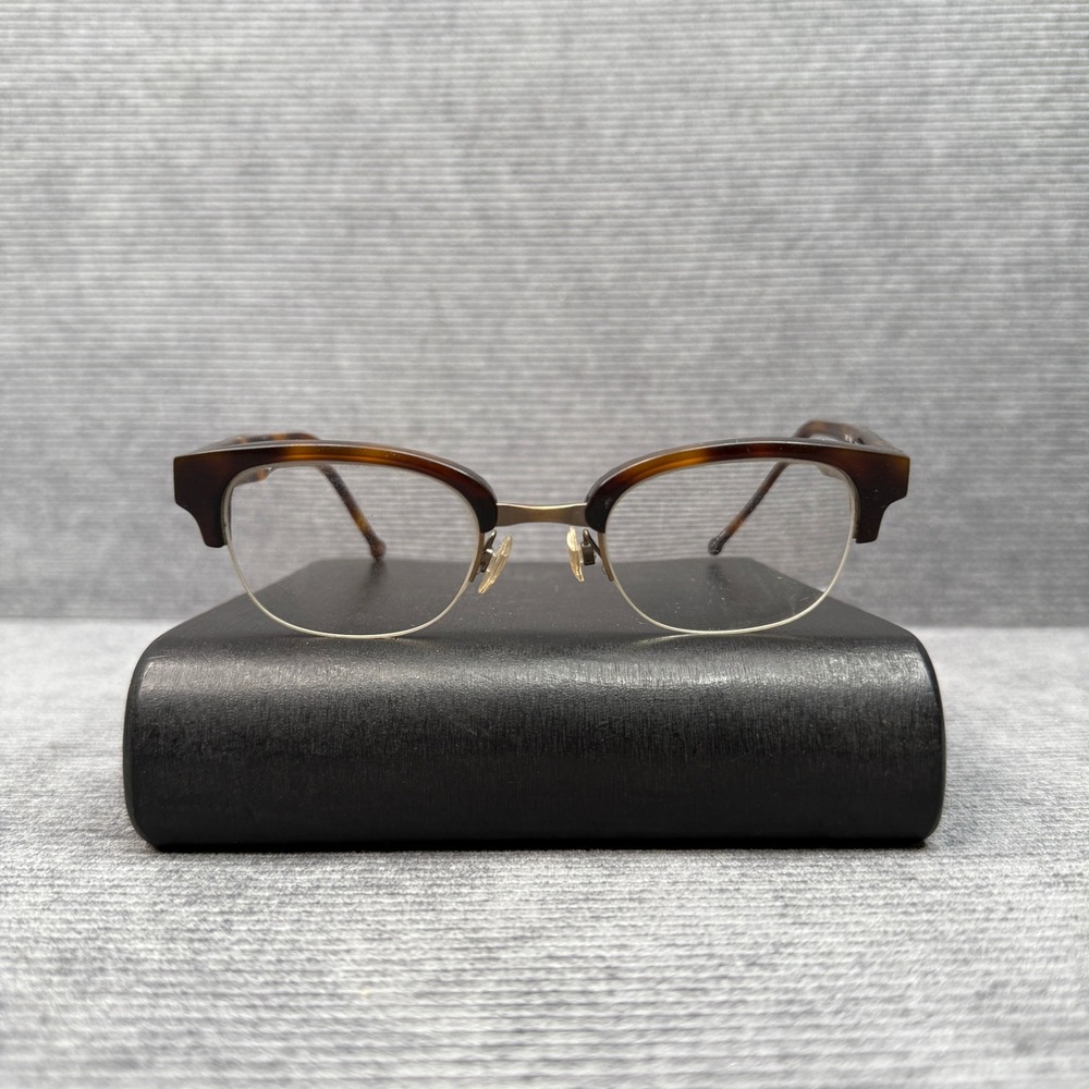 l.a.Eyeworks Thunder 159442 Tortoise Gold Eyeglasses‎ Frames Japan Handcrafted